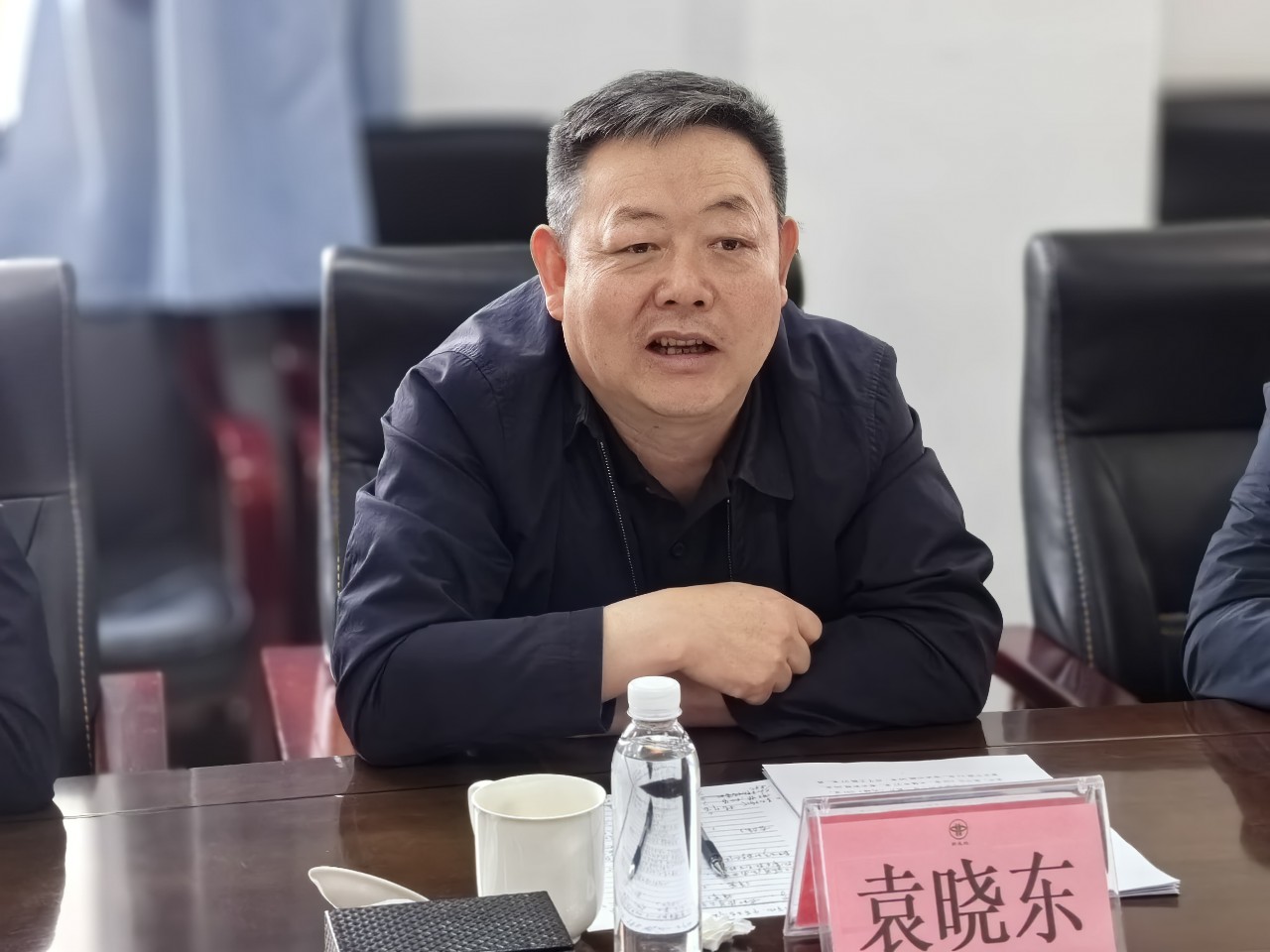 乌兰察布市人民政府副市长袁晓东一行到新发地参观考察